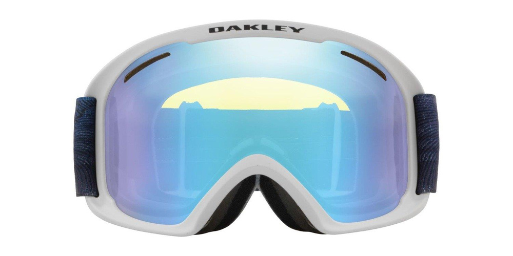 Oakley Gogle O Frame 2.0 XL Mystic Flow Poseidon / High Intensity Yellow Iridium & Dark Grey OO7045-40