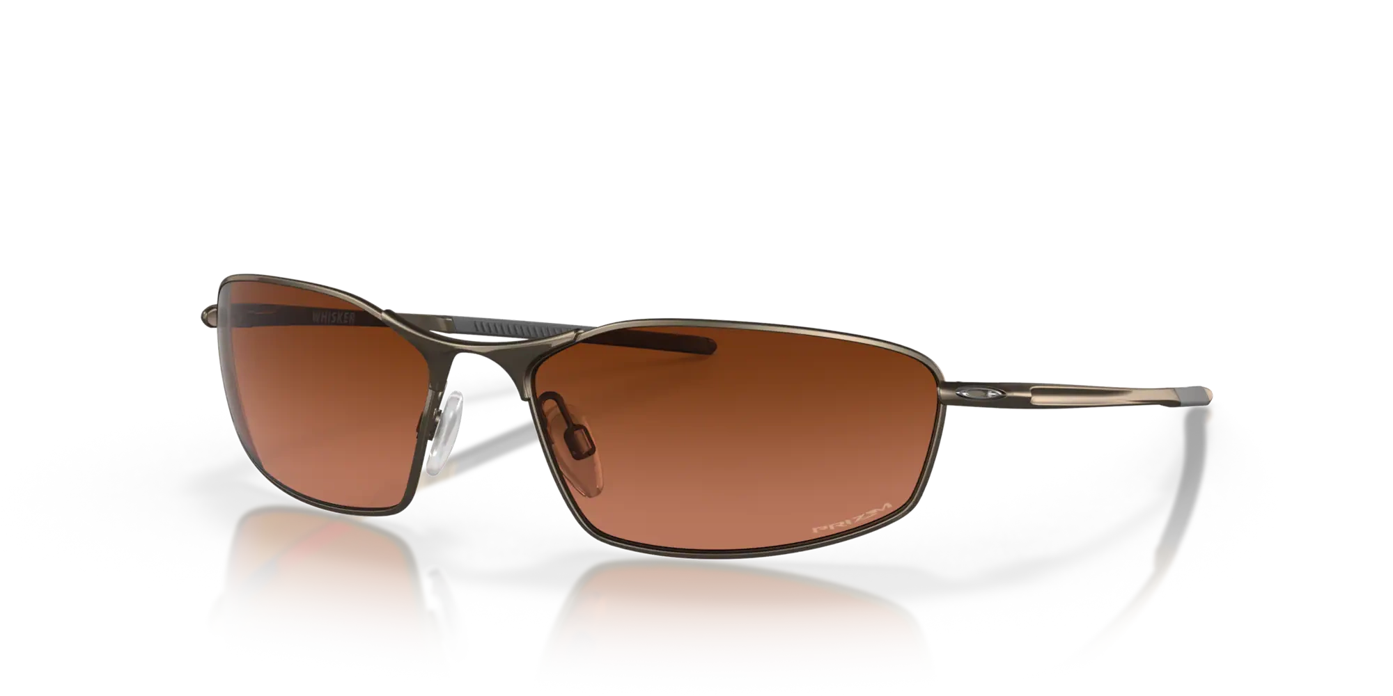 Oakley Sunglasses WHISKER Pewter/Prizm Brown Gradient OO4141-09
