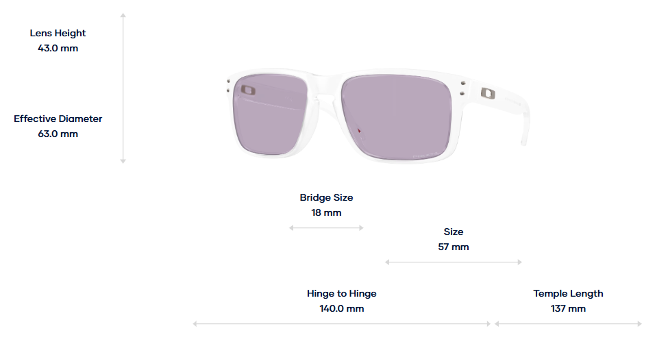 Oakley Okulary przeciwsłoneczne HOLBROOK Matte Clear / Prizm Slate OO9102-AO