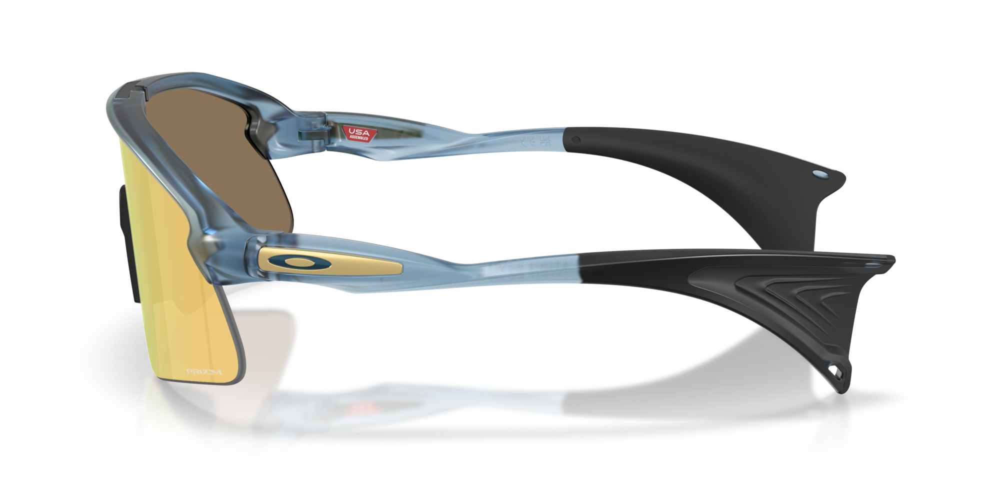 Oakley Okulary przeciwsłoneczne Stunt Devil Matte Transparent Abyss / Prizm 24k OO9517-05