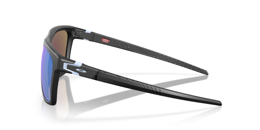 Oakley Okulary przeciwsłoneczne LEFFINGWELL Matte black/Prizm sapphire OO9100-12