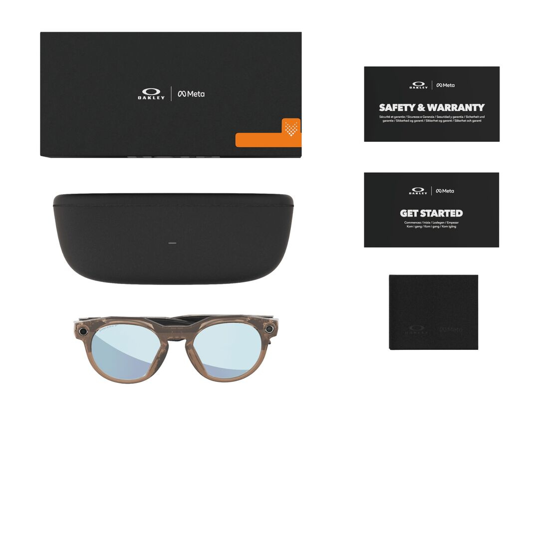 Oakley Meta HSTN - okulary Meta AI z kamerą OW8002-06