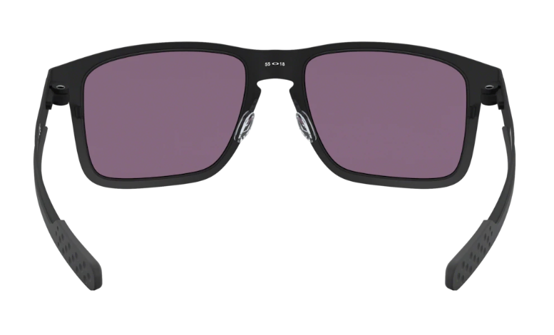 Oakley Okulary Przeciwsłoneczne HOLBROOK™ METAL Matte Black/Positive Red Iridium OO4123-02