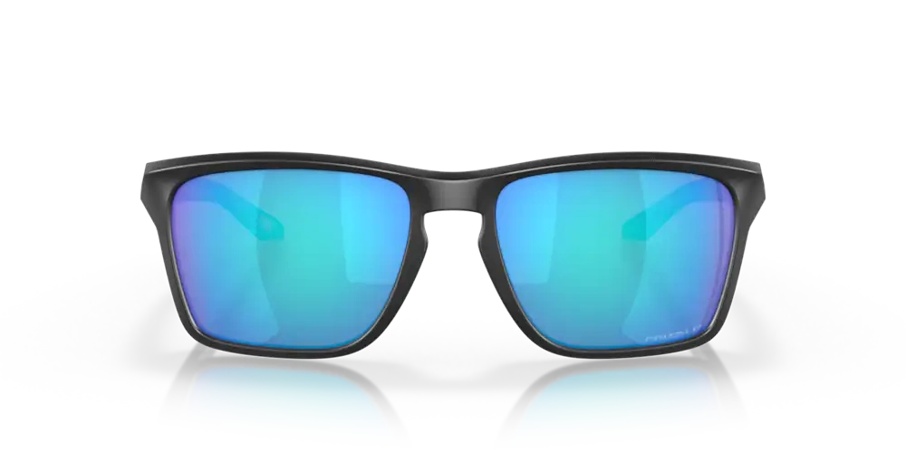 Oakley Okulary przeciwsłoneczne SYLAS Matte Black/Prizm Sapphr Iridium Polarized OO9448-12