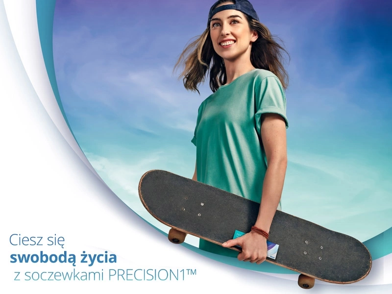 Soczewki Kontaktowe Precision 1 - 90 szt.