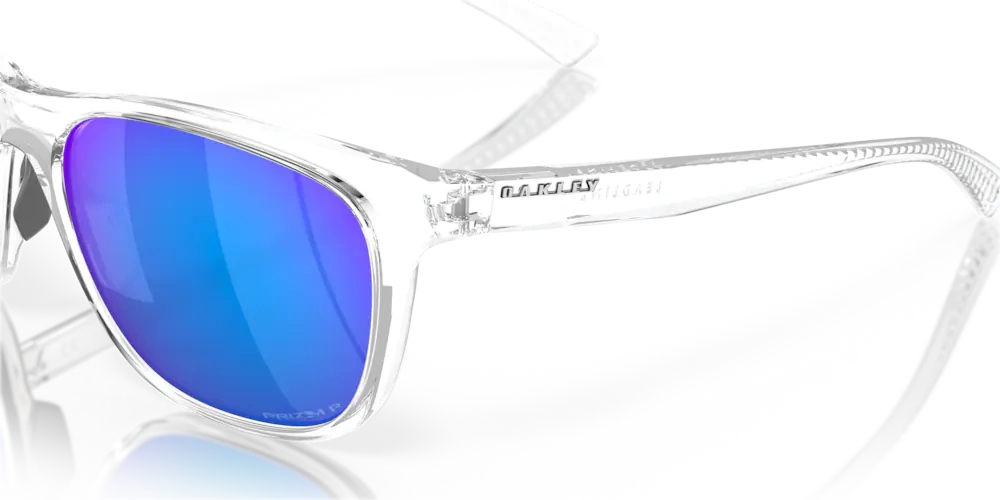 Oakley Okulary przeciwsłoneczne LEADLINE Polished Clear, Prizm Sapphire Polarized OO9473-08