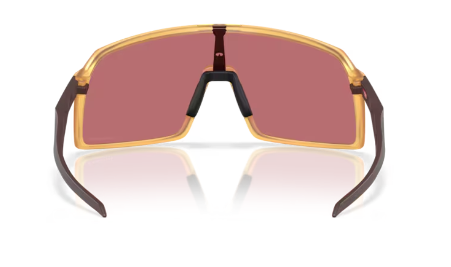Oakley Okulary przeciwsłoneczne SUTRO Matte Transparent Light Curry / Prizm Dark Golf OO9406-B9