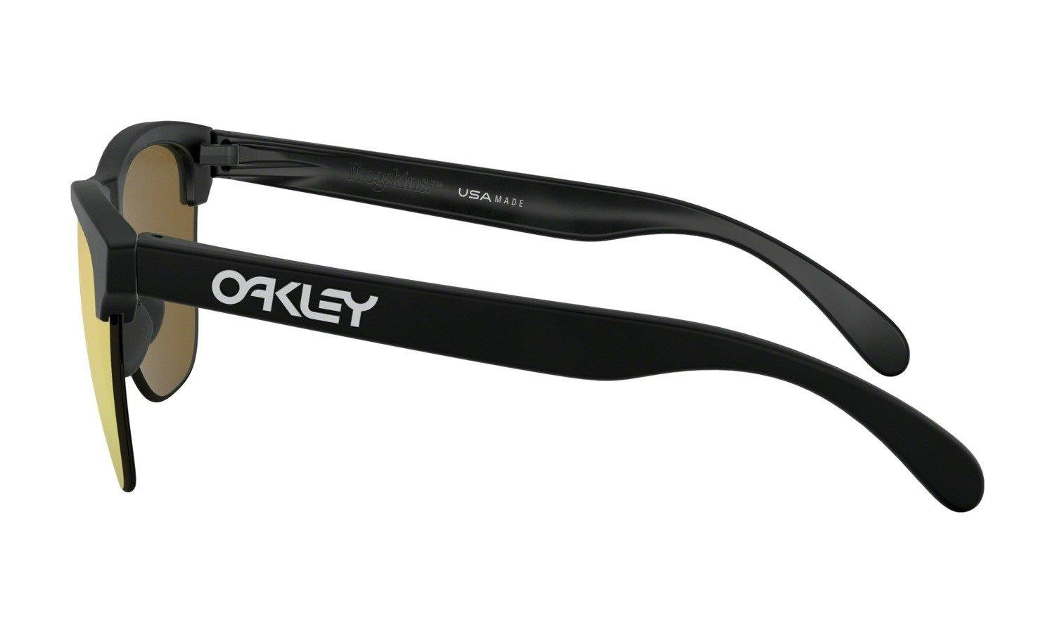 Oakley Okulary przeciwsłoneczne FROGSKINS LITE Matte Black/Prizm Rose Gold OO9374-26