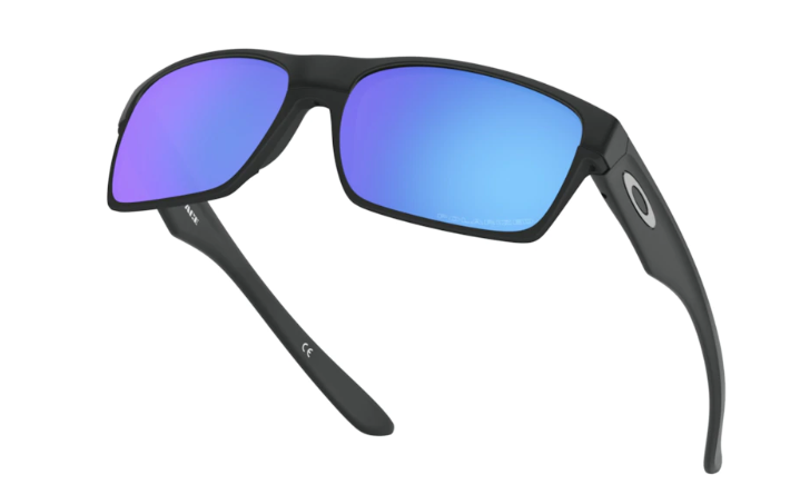 Oakley Okulary Przeciwsłoneczne TWOFACE Matte Black/Sapphire Iridium Polarized OO9189-35