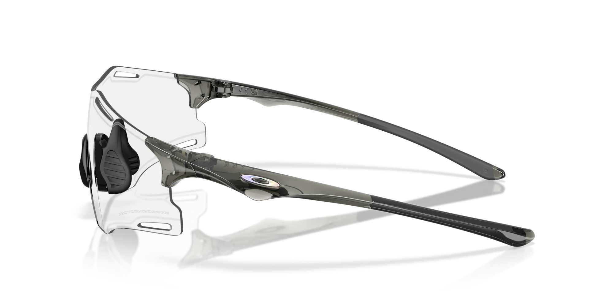 Oakley Okulary przeciwsłoneczne CYBR ZERO Polished Black / Clear To Black Iridium Photochromic OO9512D-06