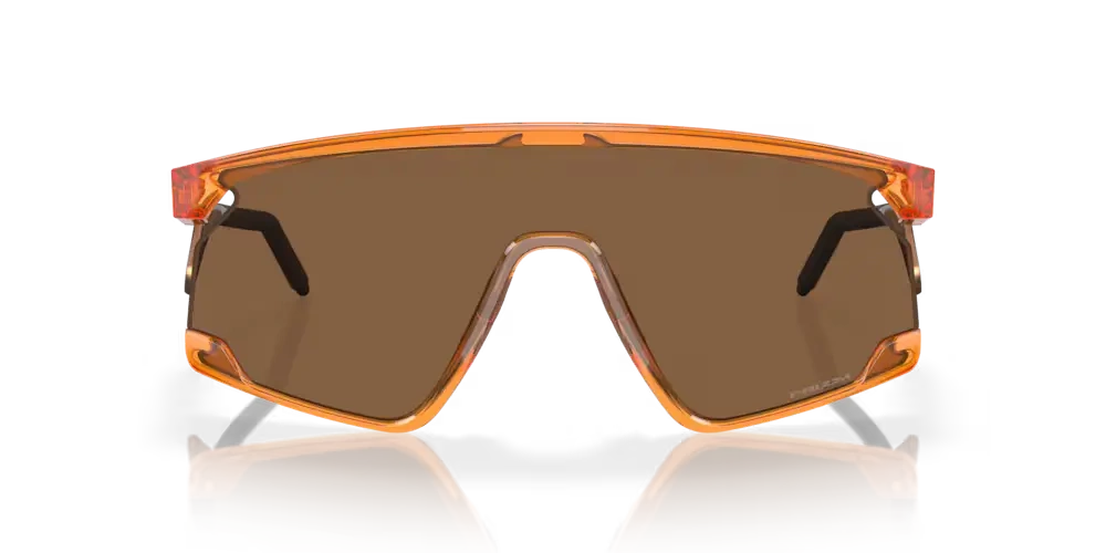 Oakley Okulary przeciwsłoneczne BXTR METAL Coalesce Collection Transparent Ginger / Prizm Bronze OO9237-10