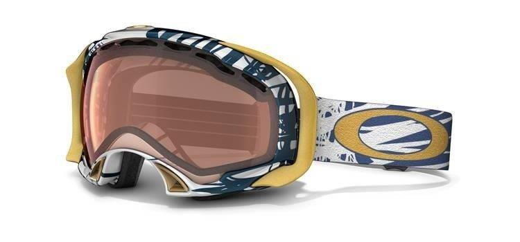OAKLEY Gogle SPLICE Scratch Gold Ray/VR28 57-742