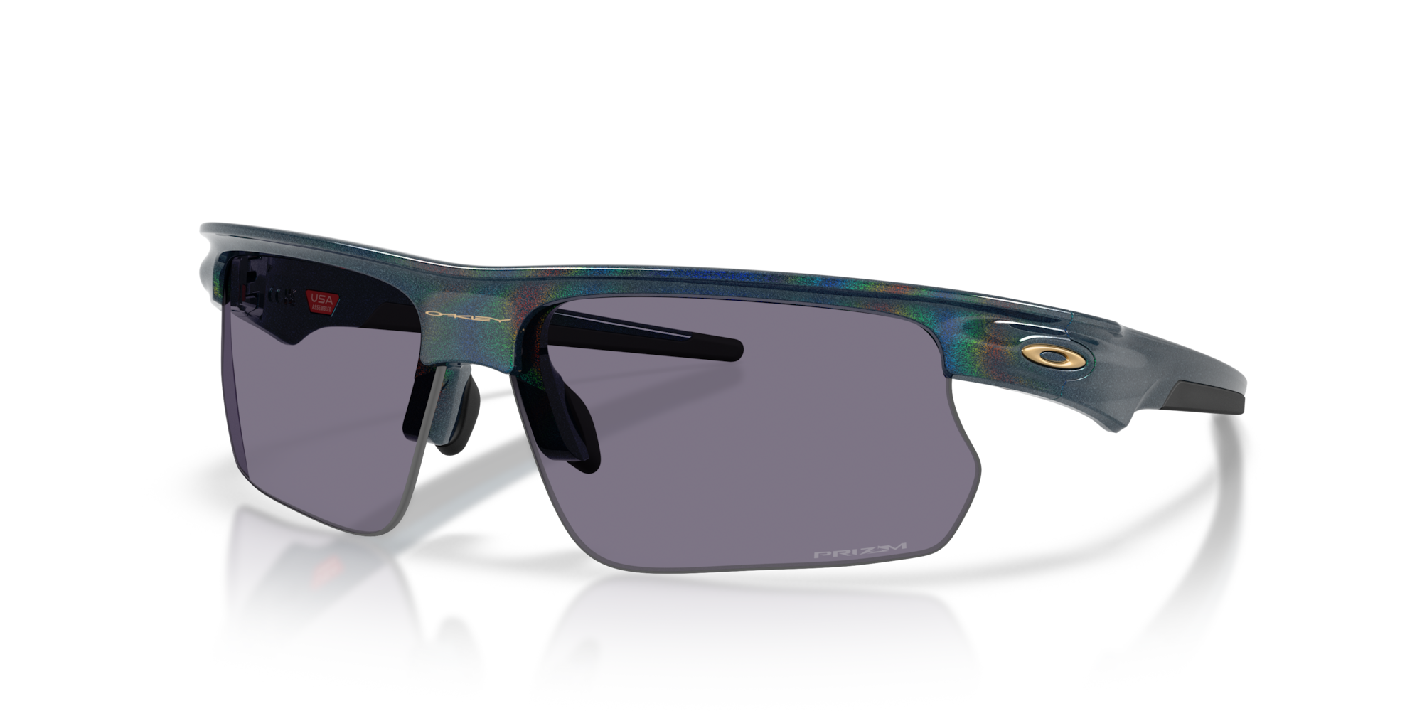 Oakley Okulary przeciwsłoneczne Bisphaera Abyss Spacedust / Prizm Grey OO9400-26