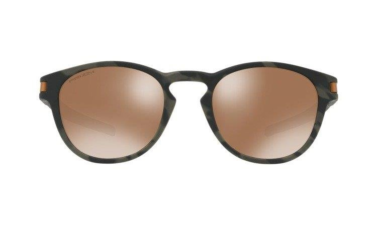 Oakley Okulary Przeciwsłoneczne LATCH Olive Camo/Prizm Tungsten OO9265-31