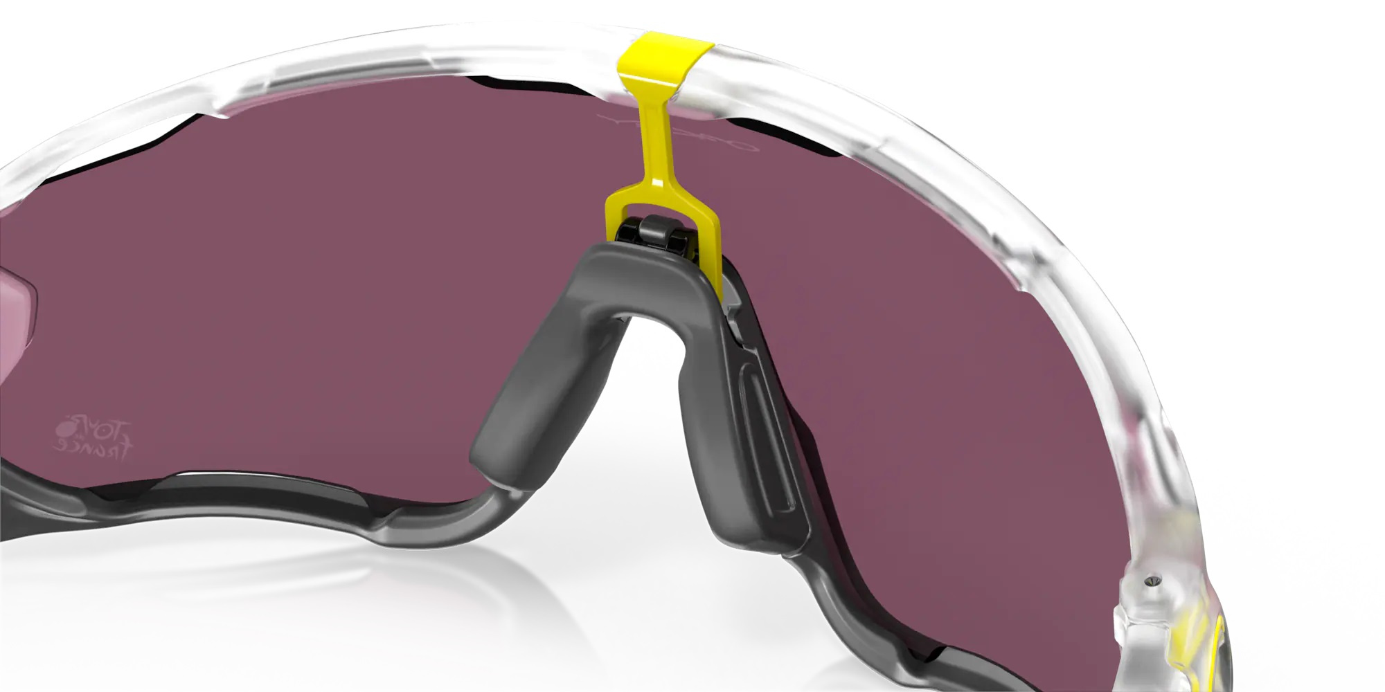 Oakley Sunglasses JAWBREAKER Tour de France 2022 Matte Clear/Prizm Road Black OO9290-72