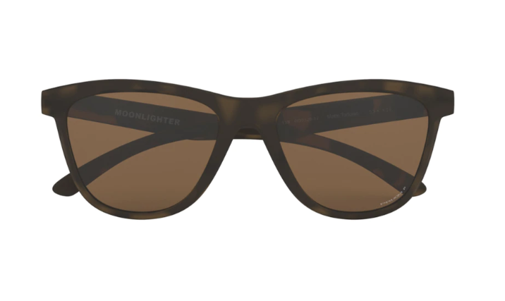 Oakley Okulary przeciwsłoneczne MOONLIGHTER Matte Tortoise/Prizm Tungsten Polarized OO9320-17