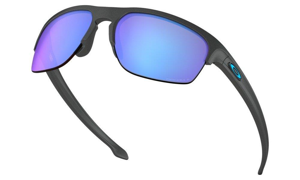 Oakley Okulary przeciwsłoneczne Sliver Edge Steel / Prizm Sapphire Polarized OO9413-06