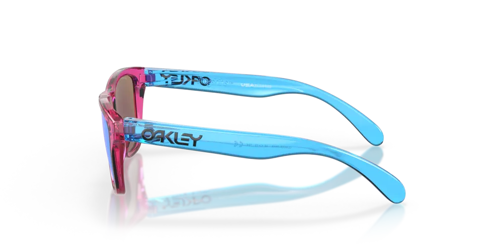 Oakley Okulary przeciwsłoneczne Dziecięce FROGSKINS XXS Acid Pink, Prizm Sapphire OJ9009-04