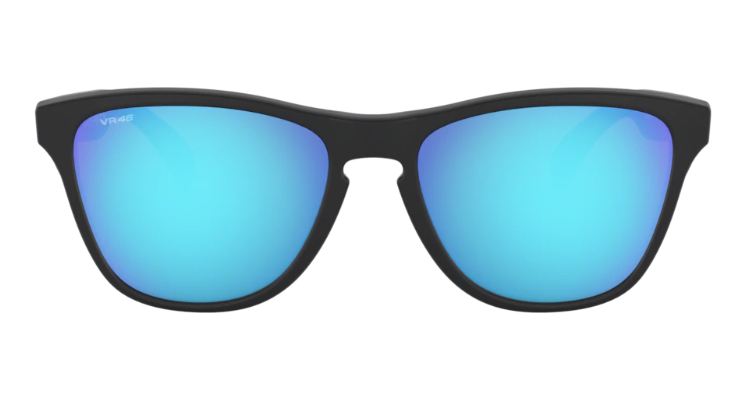 Oakley Sunglasses Dziecięce FROGSKINS XS Polished Black/Prizm Sapphire OJ9006-13