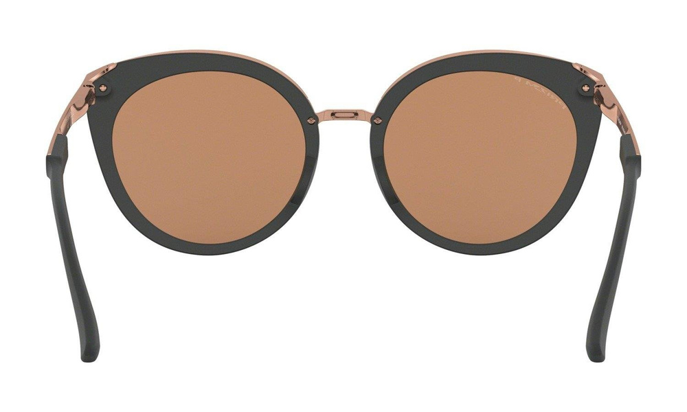 Oakley Okulary przeciwsłoneczne TOP KNOT Velvet Black/Prizm Rose Gold Polarized OO9434-07