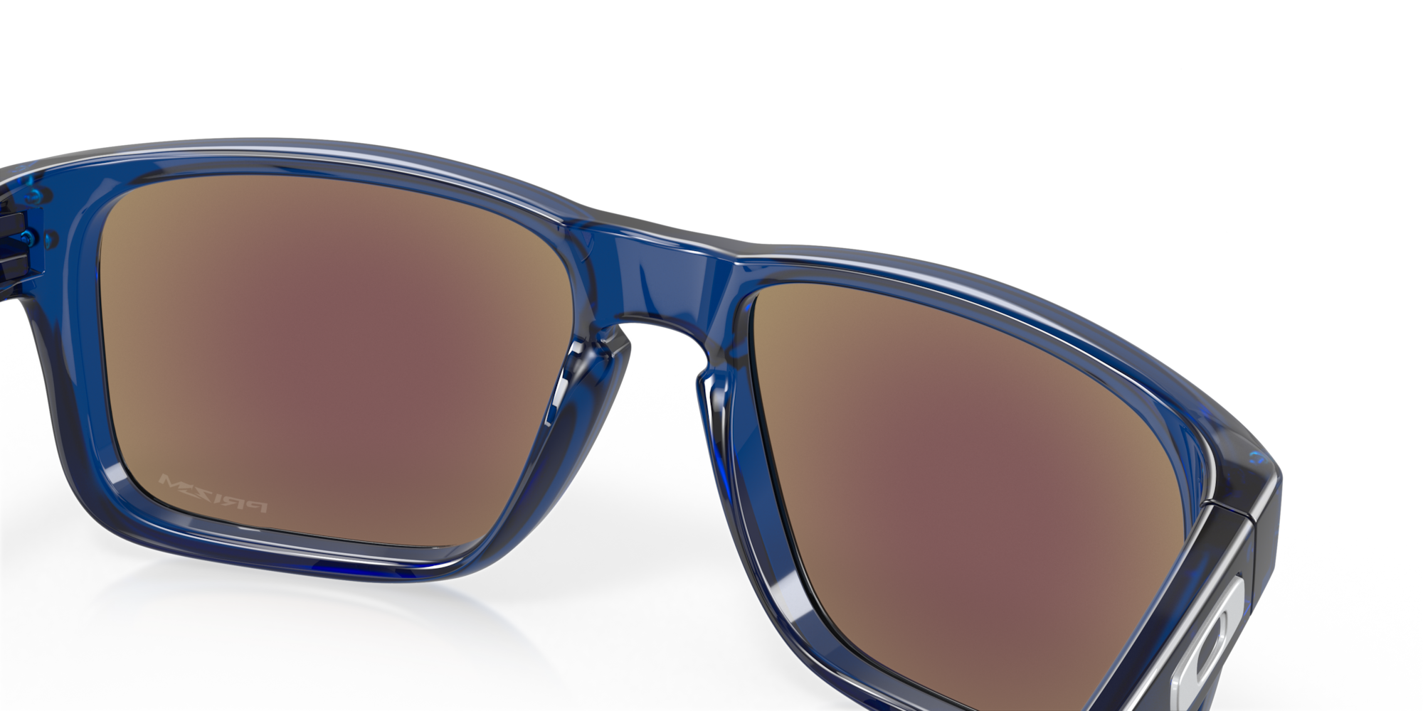 Oakley Okulary przeciwsłoneczne Holbrook XS Transparent Blue, Prizm Sapphire OJ9007-19
