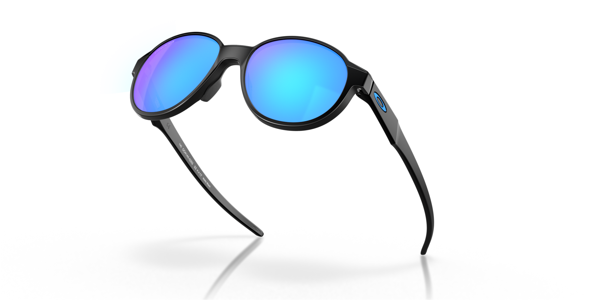 Oakley Okulary przeciwsłoneczne COINFLIP Matte Black/Prizm Sapphire OO4144-02