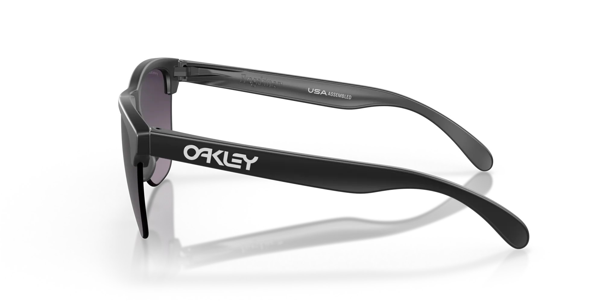 Oakley Okulary przeciwsłoneczne FROGSKINS LITE Matte Black, Prizm Grey Gradient OO9374-49