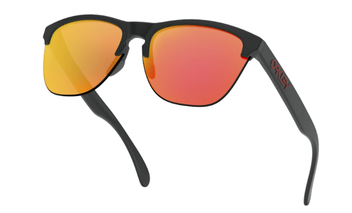 Oakley Okulary przeciwsłoneczne FROGSKINS LITE Matte Black/Prizm Ruby OO9374-04