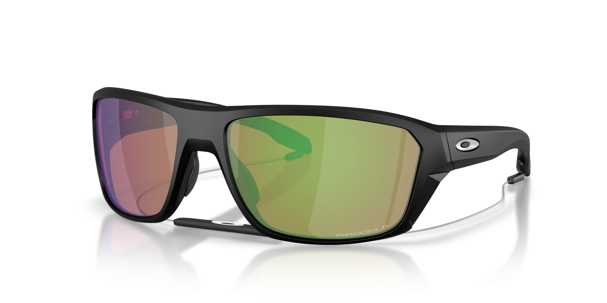 Oakley Sunglasses SPLIT SHOT Matte Black/Prizm Shallow Water Polarized OO9416-40