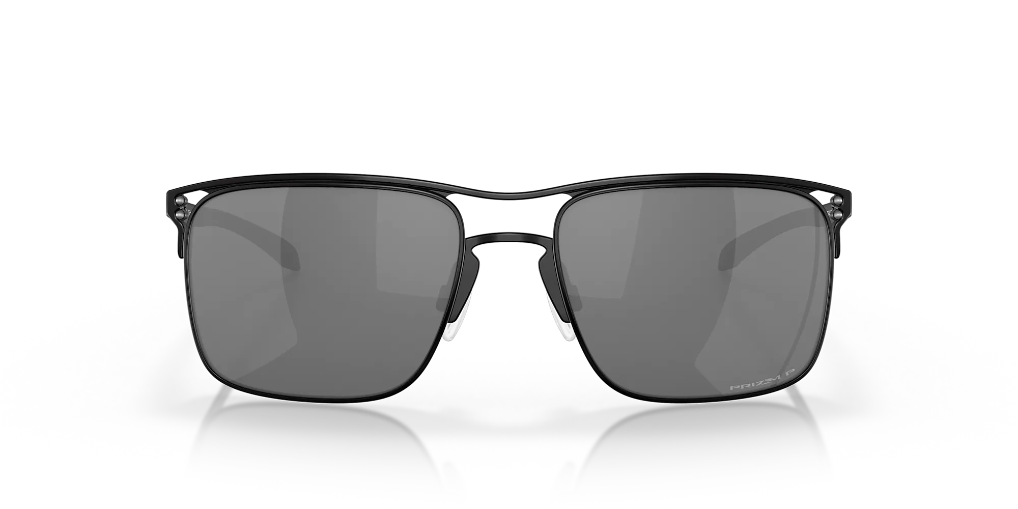 Oakley Okulary przeciwsłoneczne HOLBROOK TI Satin Black, Prizm Black Polarized OO6048-02