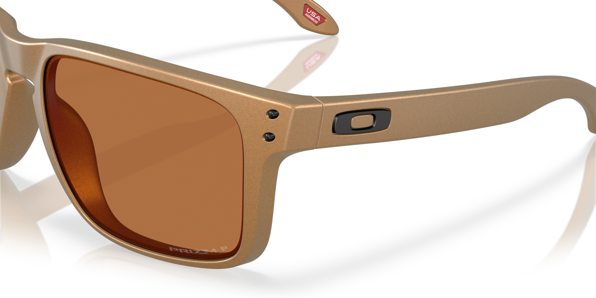 Oakley Okulary przeciwsłoneczne HOLBROOK XL Bronze / Prizm Bronze Polarized OO9417-53