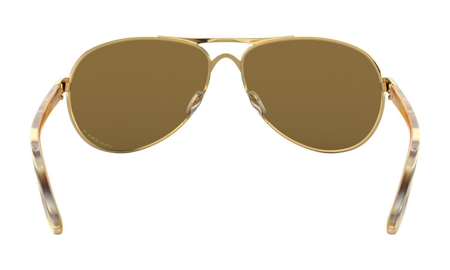 Oakley Okulary przeciwsłoneczne FEEDBACK Polished Gold/Prizm Rose Gold Polarized OO4079-37