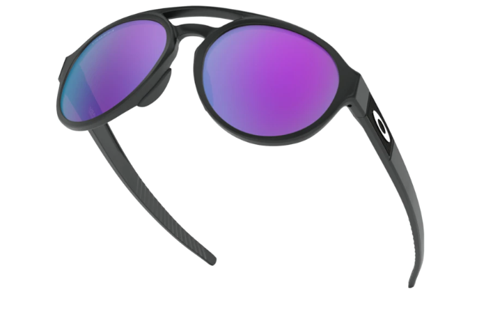 Oakley Okulary przeciwsłoneczne FORAGER Matte Black/Prizm Violet OO9421-11