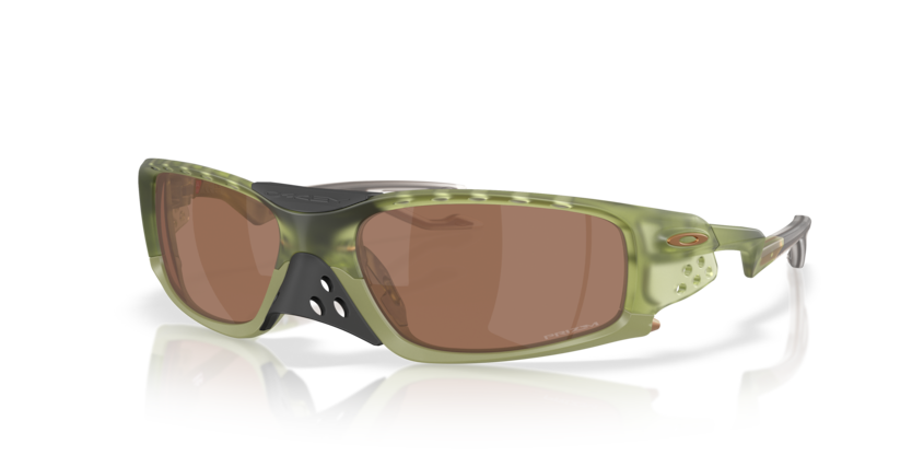 Oakley Okulary przeciwsłoneczne PLANTARIS SQ Transparent Fern / Prizm Tungsten OO9529-04