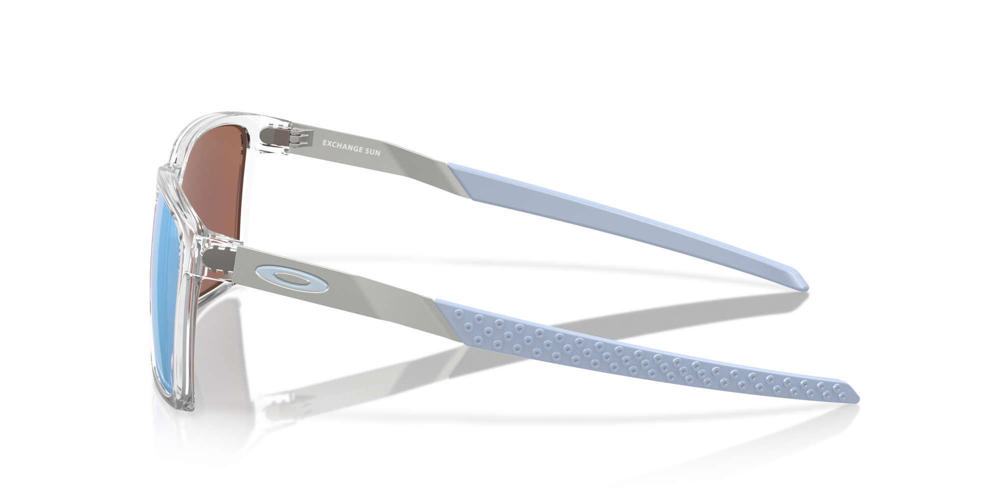 Oakley Sunglasses EXCHANGE SUN Polished Clear / Prizm sapphire polarized OO9483-03