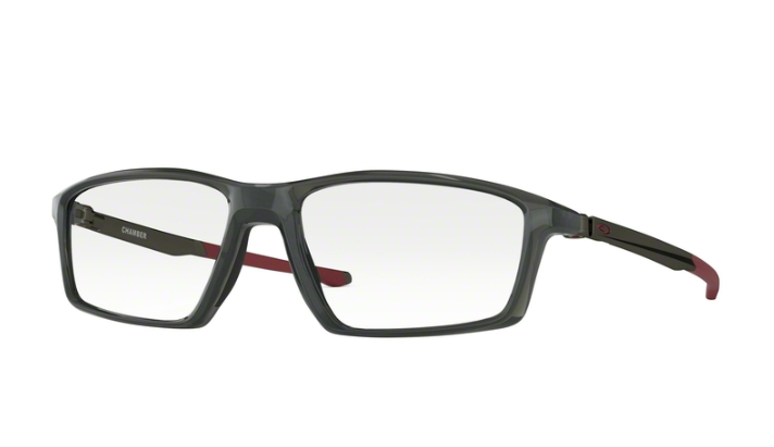 Oakley Optical Frame CHAMBER Polished Grey Smoke/Clear OX8138-03