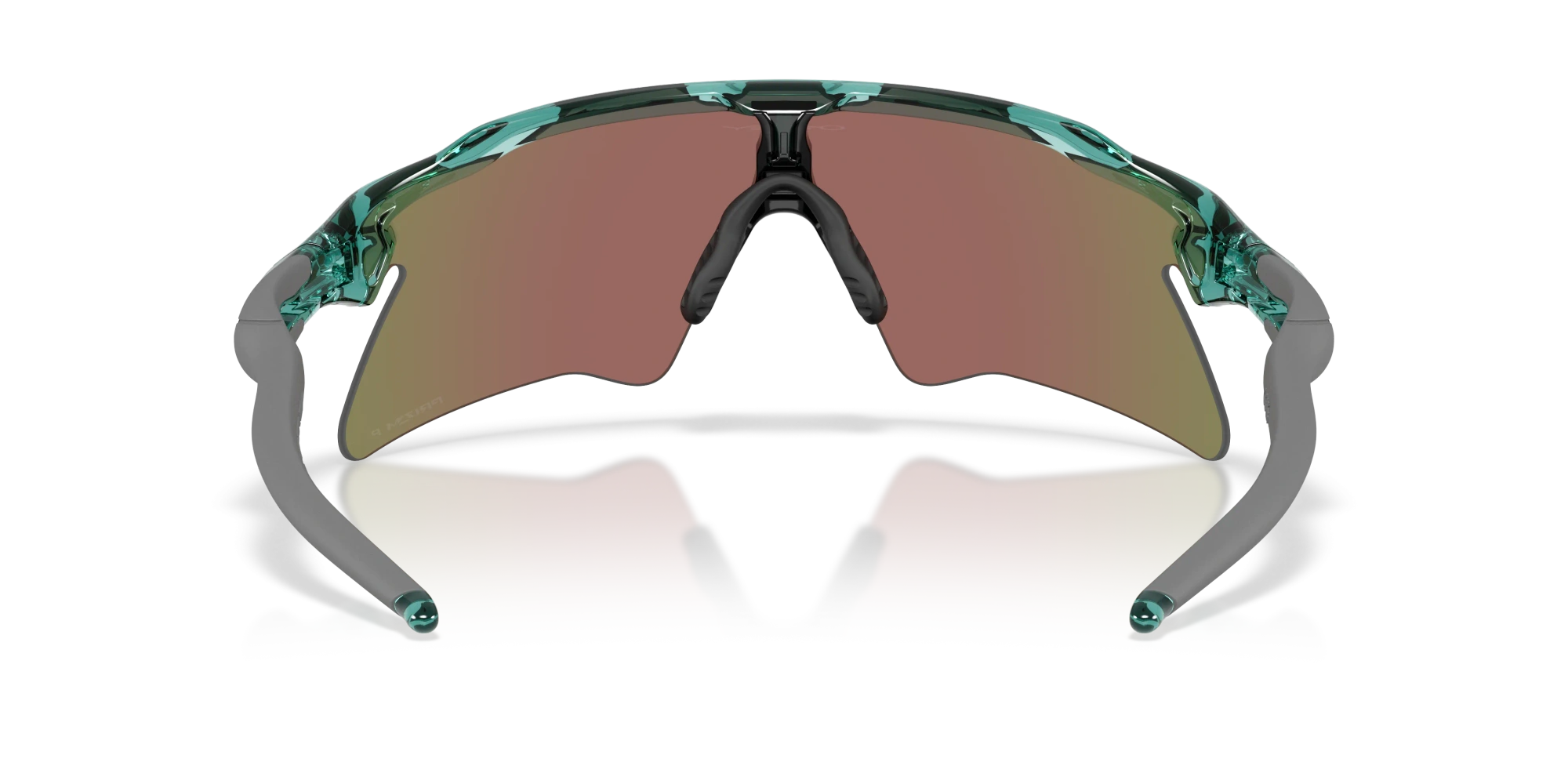 Oakley Sunglasses RADAR EV HEATER Transparent Pacific/Prizm Sapphire Polarized OO9541-09