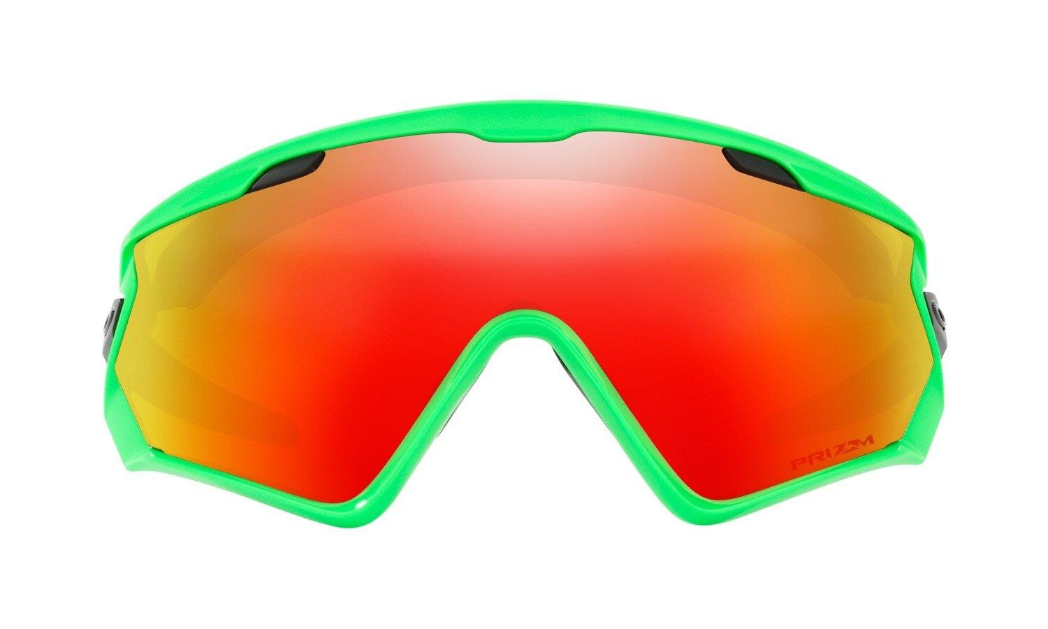 Oakley Gogle WIND JACKET 2.0 80S Green/Prizm Snow Torch Iridium OO7072-04