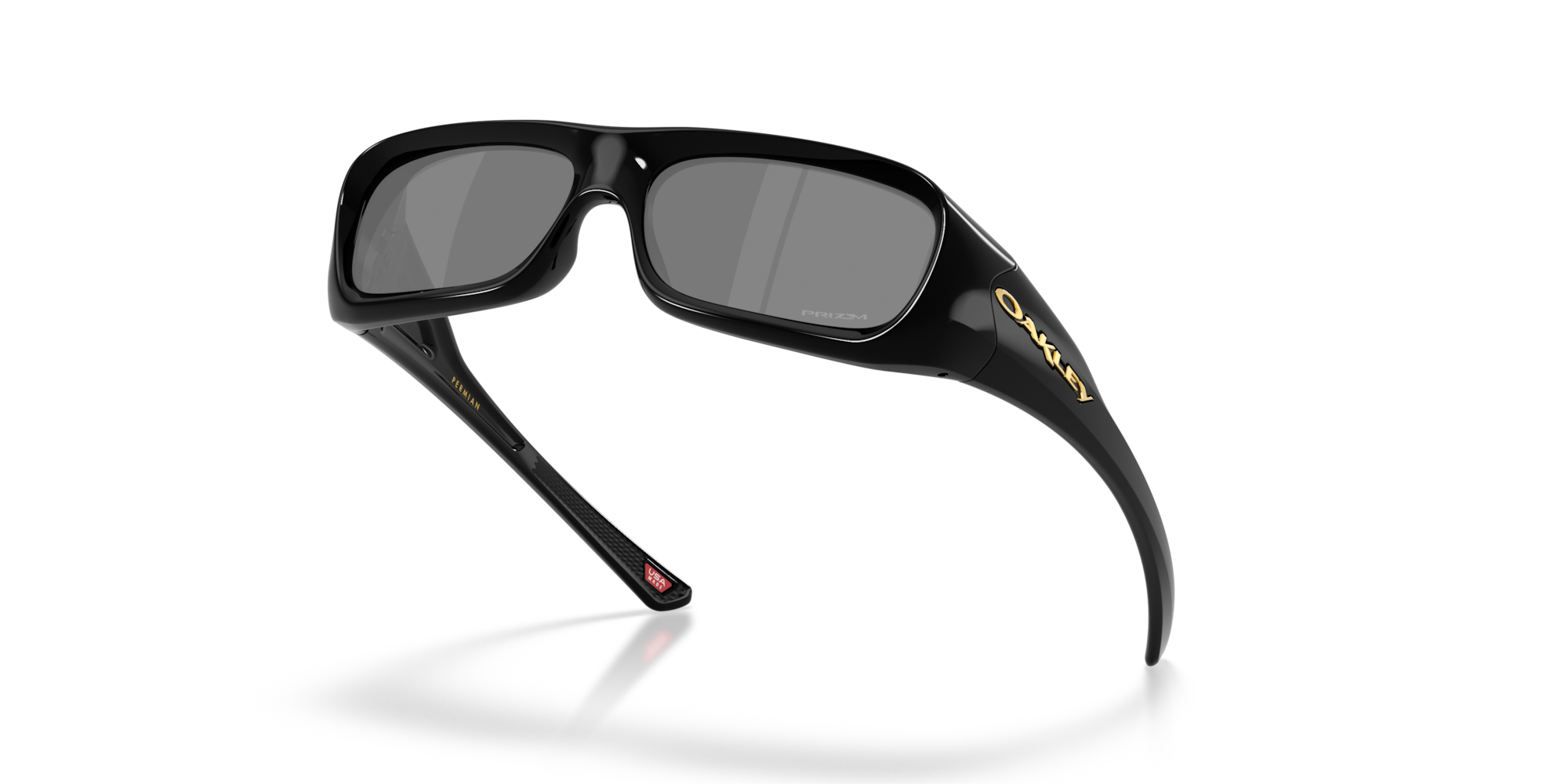 Oakley Okulary przeciwsłoneczne Permian Black / Prizm Black OO9520-01