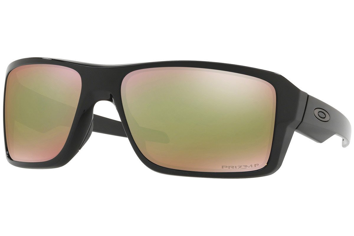 Oakley Okulary przeciwsłoneczne DOUBLE EDGE Polished Black/Prizm Shallow Water Polarized OO9380-14