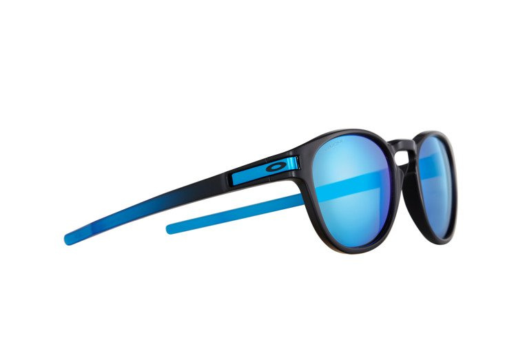 Oakley Okulary LATCH PRIZM™ SAPPHIRE FADE COLLECTION Matte Black / Prizm Sapphire Polarized OO9265-1853