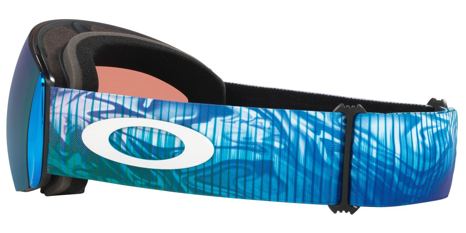 OAKLEY Goggles Snow FLIGHT DECK L Abstract Blue/Prizm Snow Jade Iridium OO7050-B4