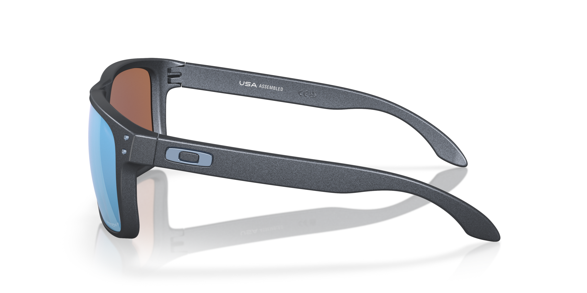 Oakley Sunglasses HOLBROOK XL Re-Discover Collection Blue Steel/Prizm Deep Water Polarized OO9417-39