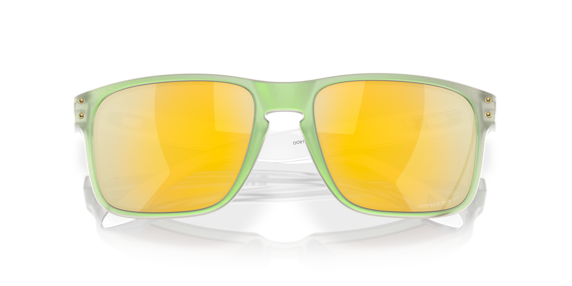 Oakley Okulary przeciwsłoneczne HOLBROOK Re-Discover Collection Dark Jade Opaline/Prizm 24k Polarized OO9102-Y0