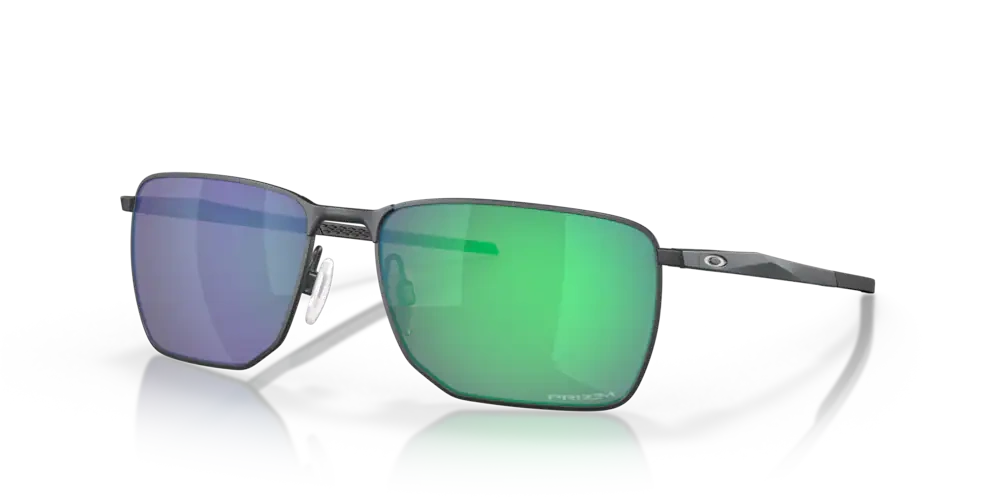Oakley Okulary przeciwsłoneczne EJECTOR Satin Light Steel, Prizm Jade OO4142-13