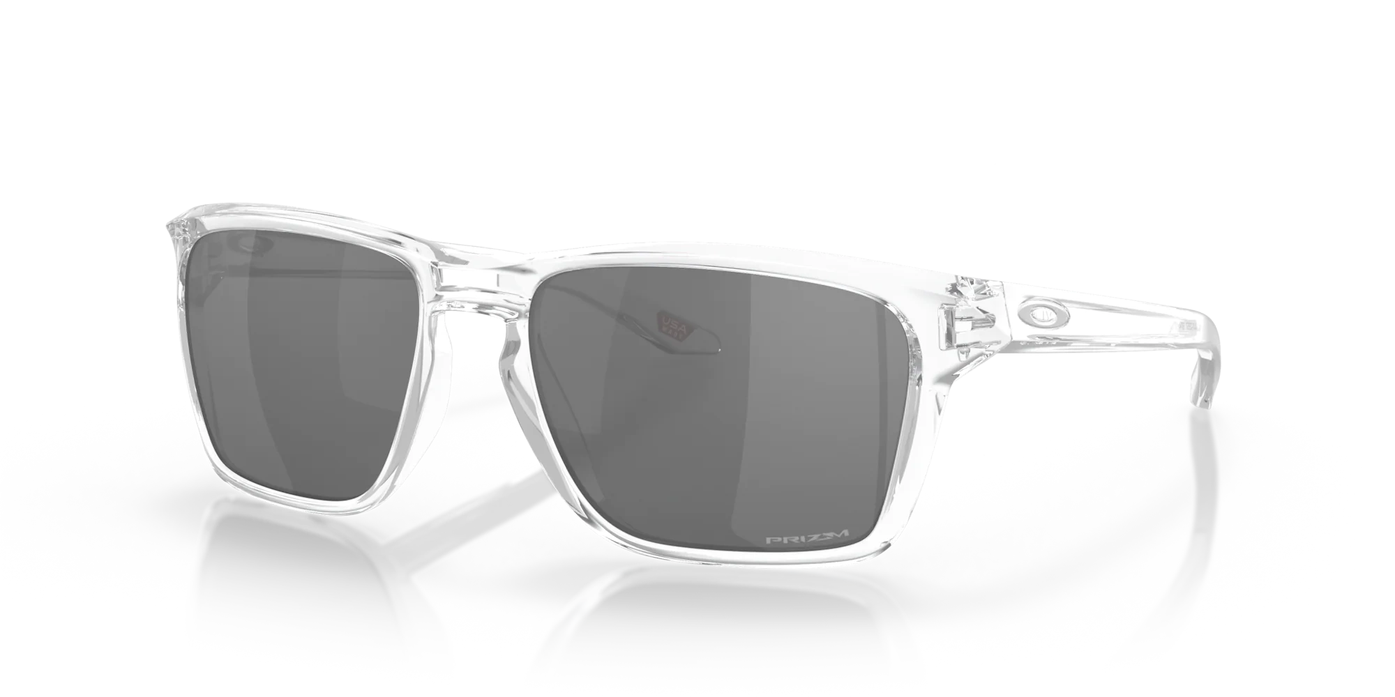 Oakley Sunglasses SYLAS OO9448-29 Polished Clear, Prizm Black