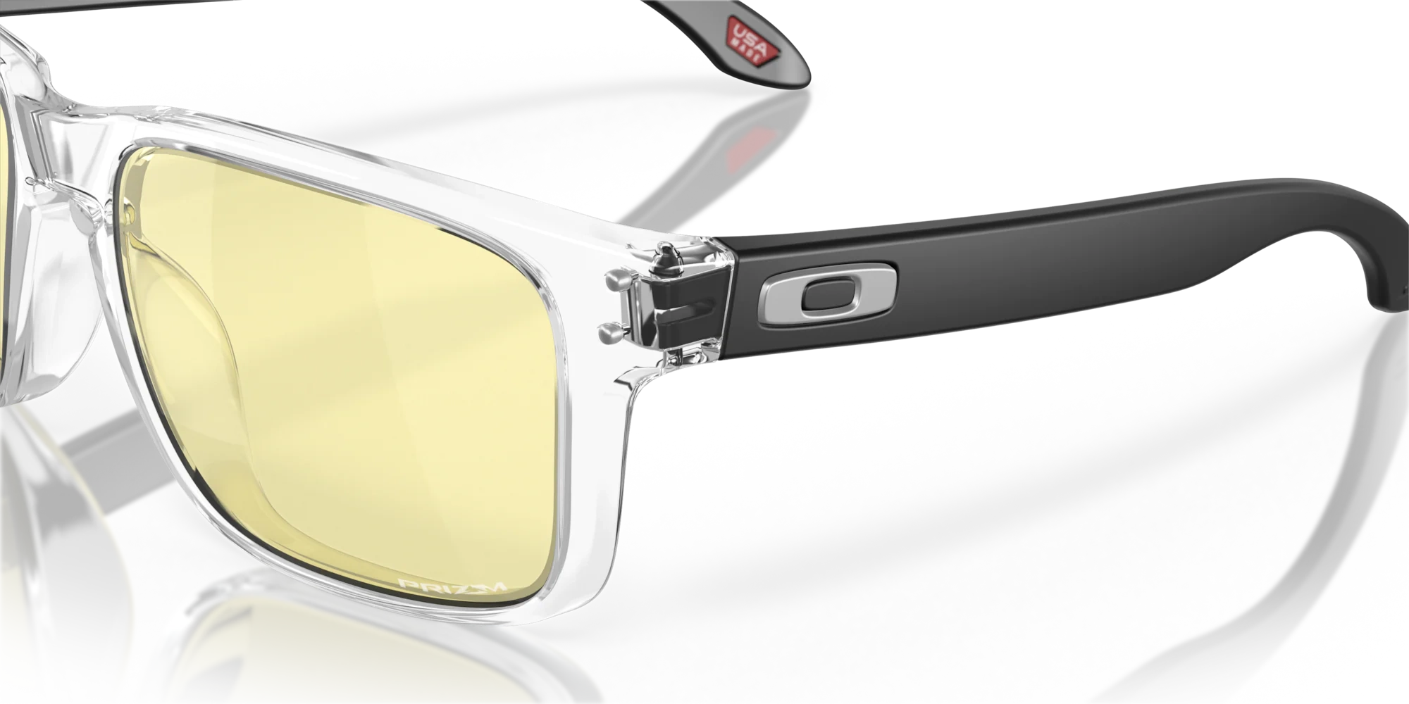 Oakley Okulary przeciwsłoneczne HOLBROOK Clear / Prizm Gaming OO9102-X2