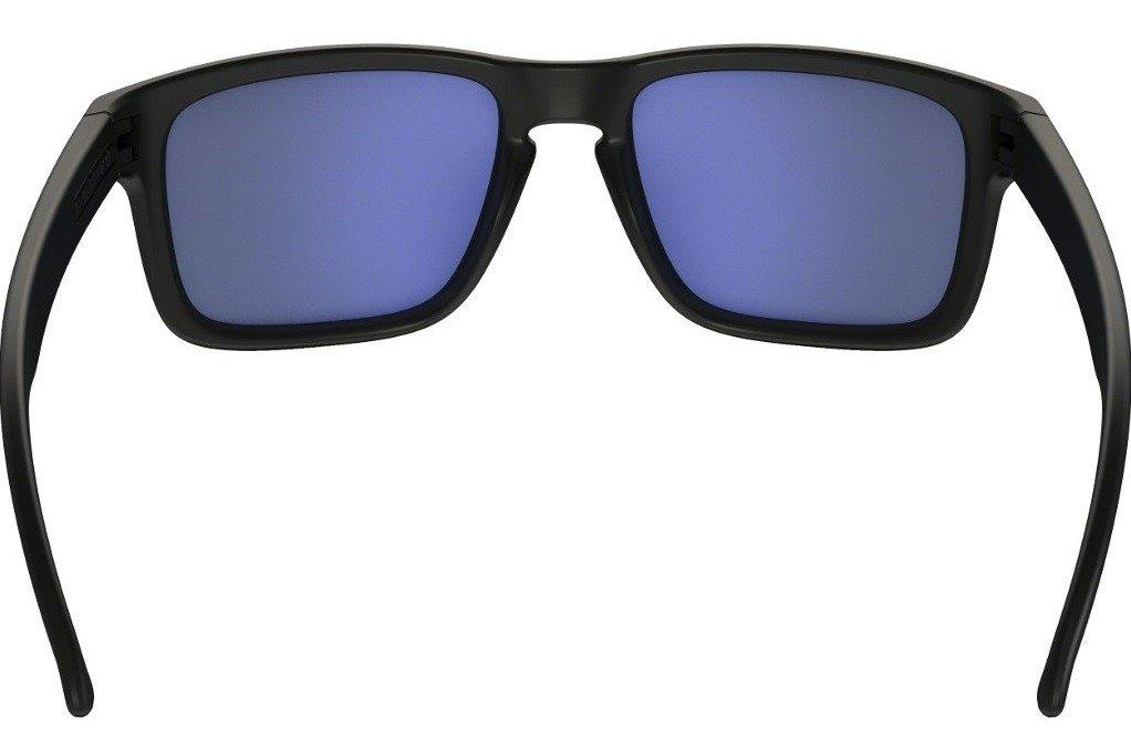Oakley Sunglasses HOLBROOK Matte Black/Ice Iridium Polarized OO9102-52