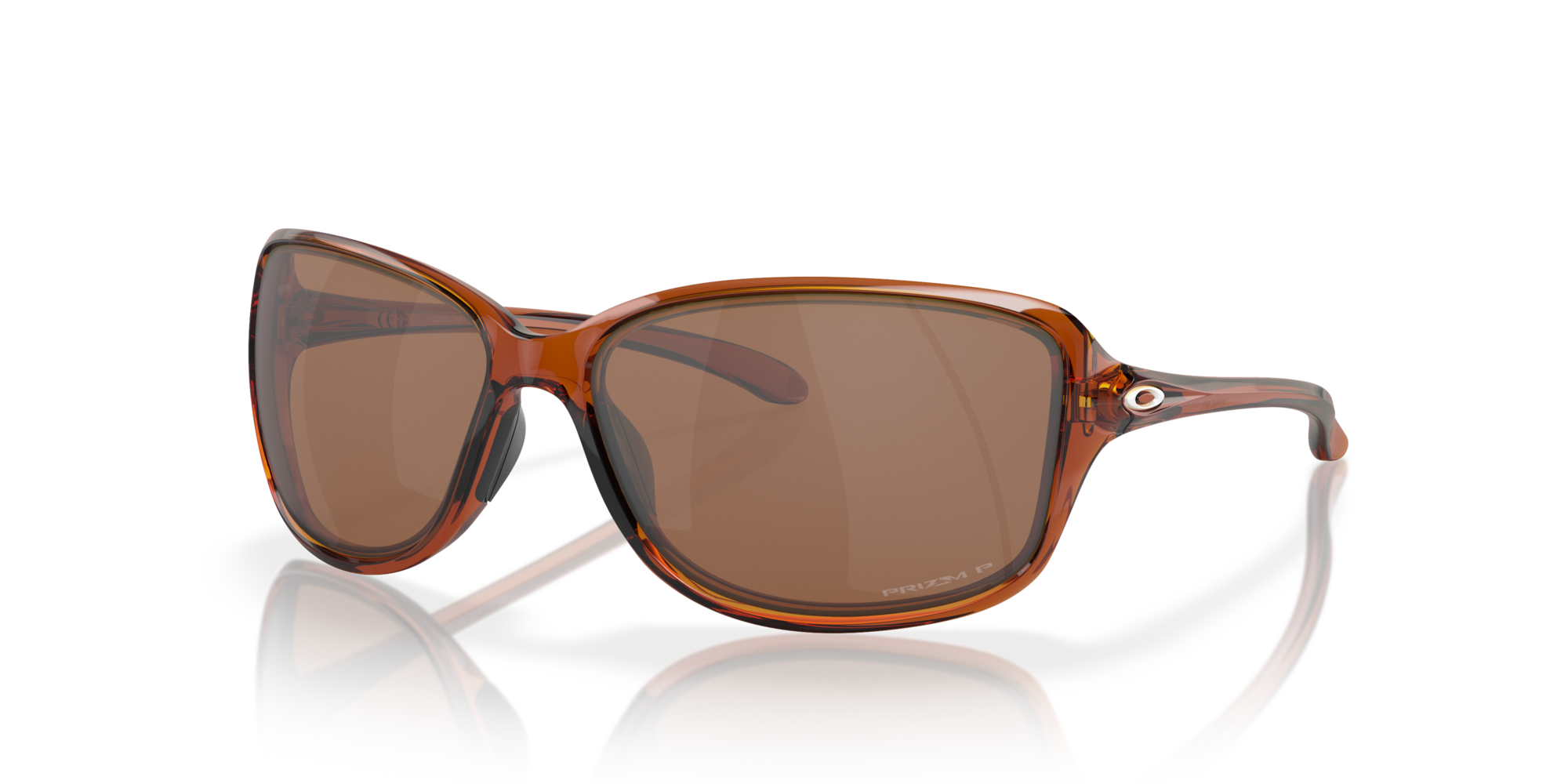 Oakley Okulary przeciwsłoneczne COHORT Dark Amber/Prizm Tungsten Polarized OO9301-19