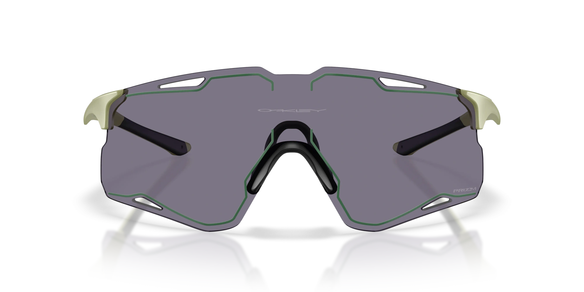 Oakley Okulary przeciwsłoneczne CYBR LIGHTNING Green/Prizm Grey OO9538D-08